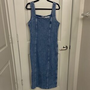 Abercrombie & Fitch Denim Maxi Dress